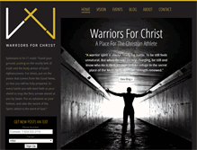 Tablet Screenshot of christswarriors.org